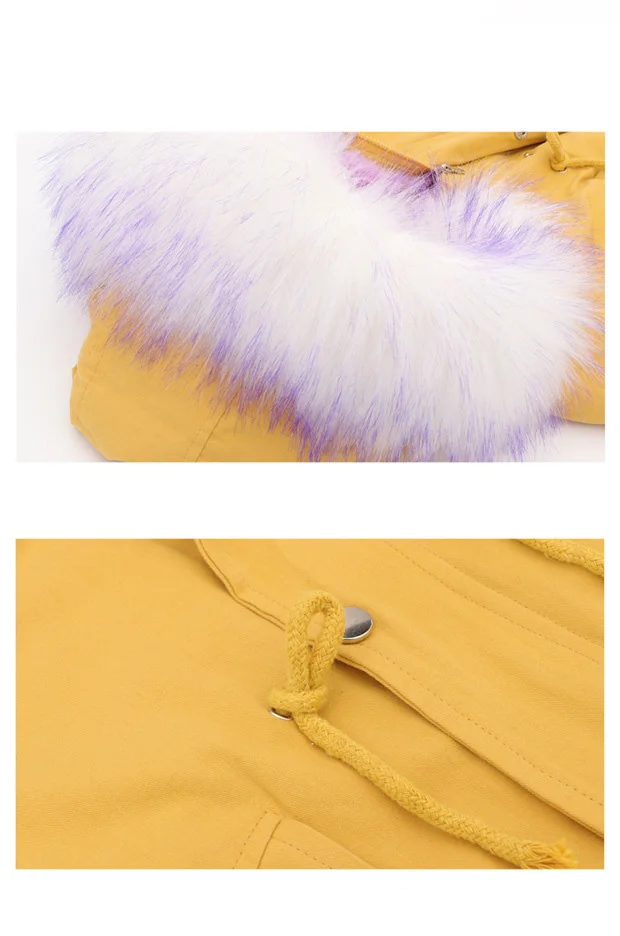 Осенне зимние куртки для девочек Верхняя одежда пальто с капюшоном и воротником