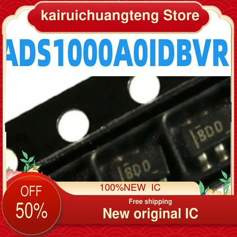 

（1PCS） ADS1000A0IDBVR ADS1000 BD0 BDD SOT23-6New original IC