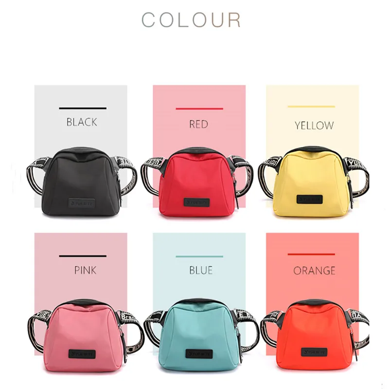 Сумка женская через плечо Vento Marea из нейлона мягкая водонепроницаемая с широким