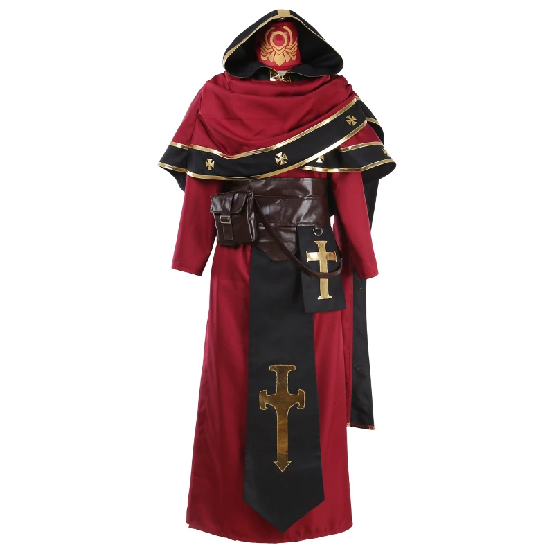 Косплей-костюм персонажа V Eli Кларка пастуха косплей Хэллоуин Рождественский