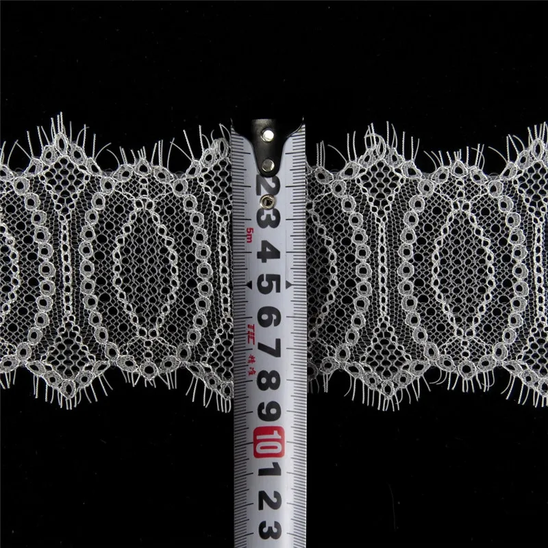 3 метра Овальный пузырь круг занавес ресниц кружева ленты аксессуары широкий 9 см