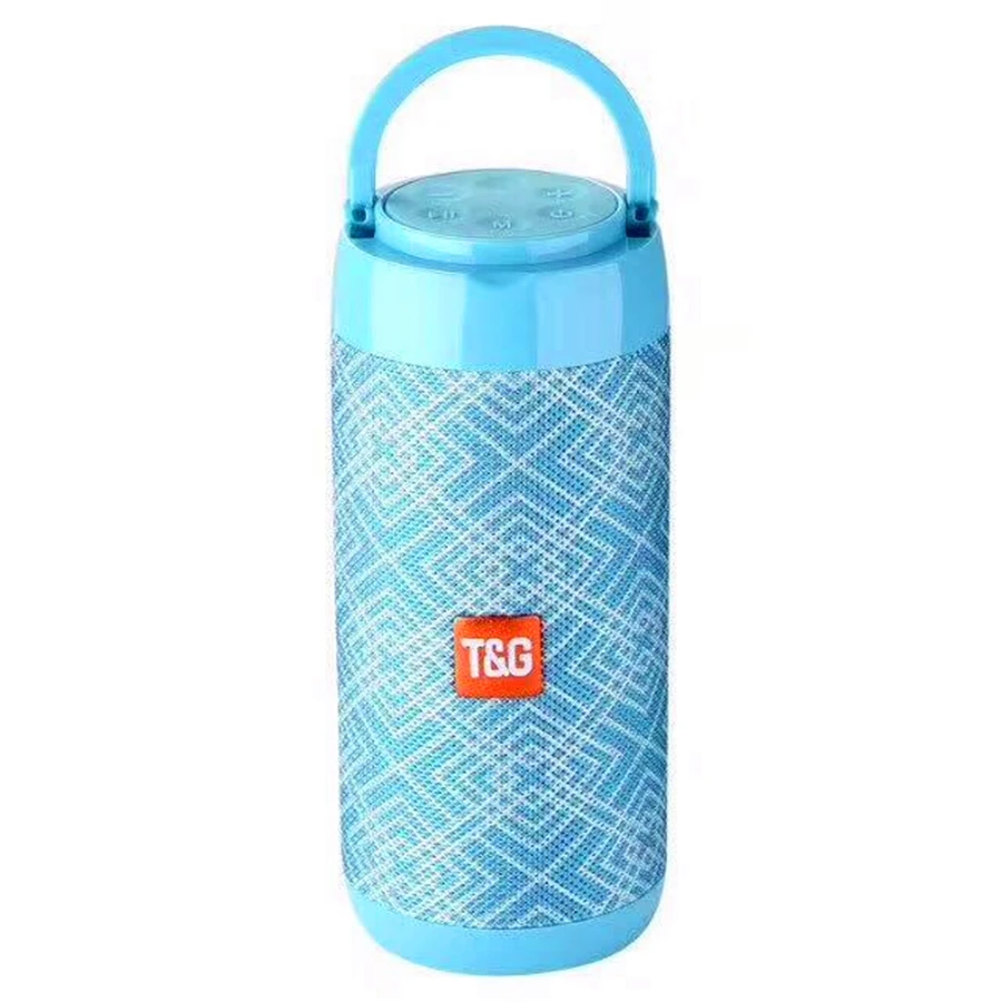 Mint Green TG113C Колонка портативный Bluetooth мини-динамик с fm-радио водонепроницаемый сабвуфер беспроводной Loundpeakers и держатель телефона 7 цветов - Цвет: Mint Green