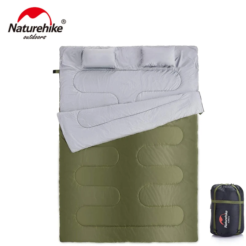 Двойной спальный мешок Naturehike для альпинизма кемпинга или походов размер XL