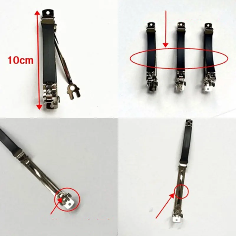 

Pearl Rhinestones Hair Accessories Satin Bow Barrette Professional Ladies Flight Attendant Hair Clip Women Hairnet Hair Clips