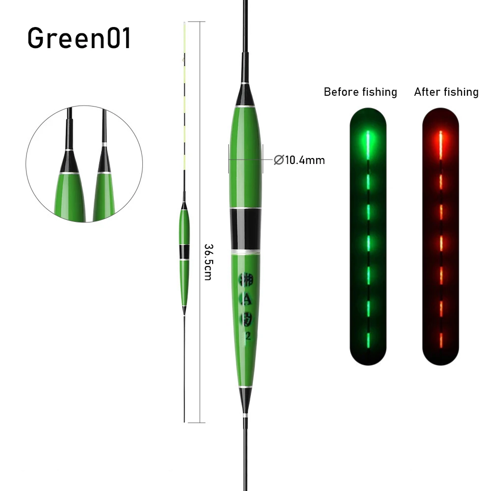 3 шт. Световой Смарт СВЕТОДИОДНЫЙ Рыбалка Поплавок Высокая Чувствительность