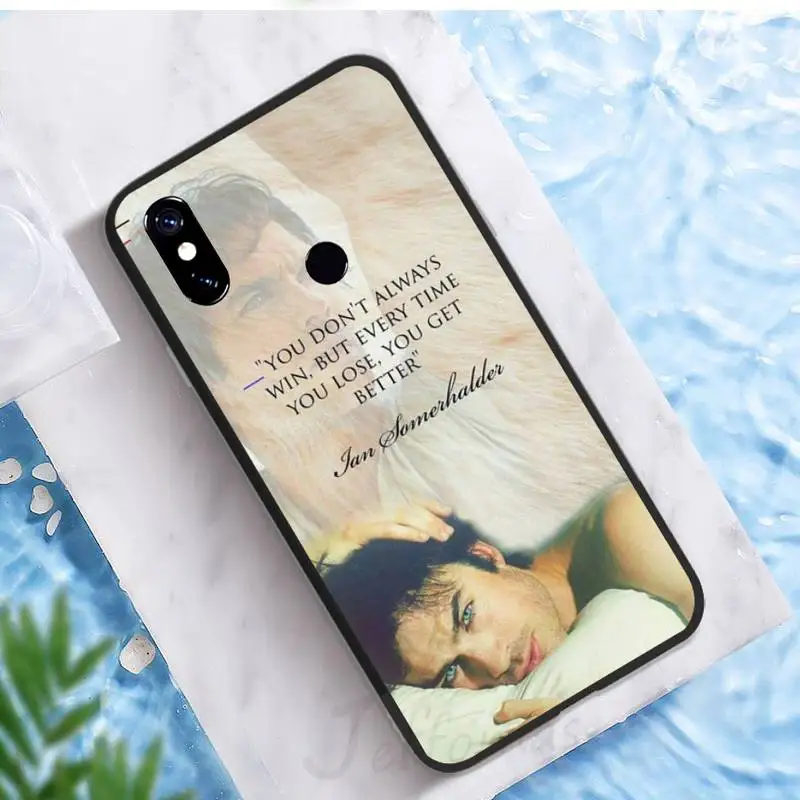 

Somerhalder The Vampire Diaries Phone Case For Xiaomi Redmi note 7 8 9 t k30 max3 9 s 10 pro lite
