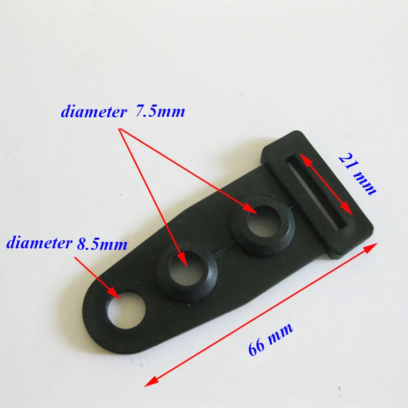 Пластиковые пряжки для палатки и кемпинга с 3 отверстиями | Спорт развлечения