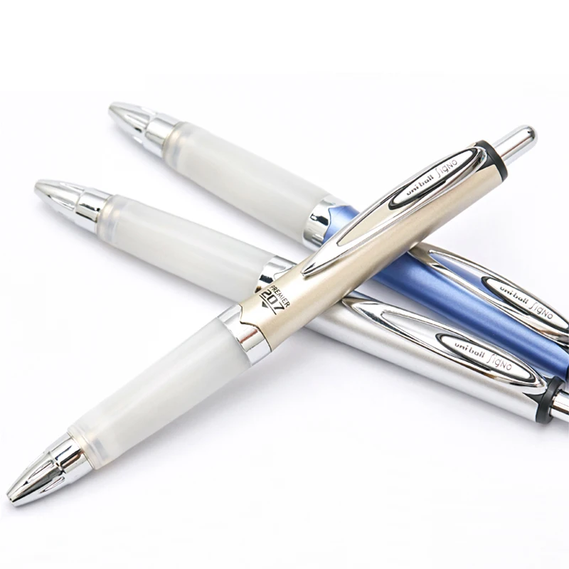 1 шт. Uni гелевая ручка UMN 207GG мягкая быстросохнущая сменная 0 5|gel pen|gel pen brandspen gel |