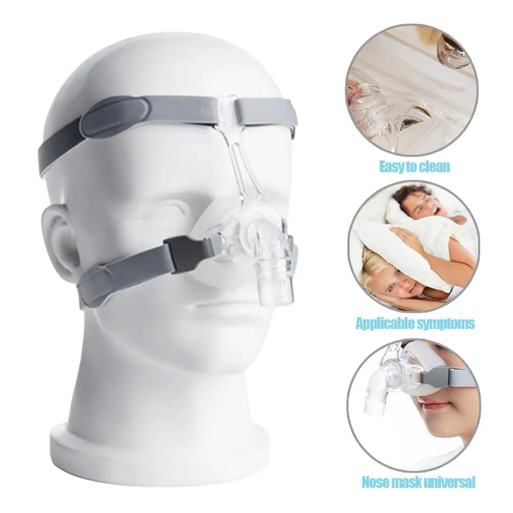Универсальный CPAP авто BiPAP маска бесплатная головные уборы белые приступ апное во
