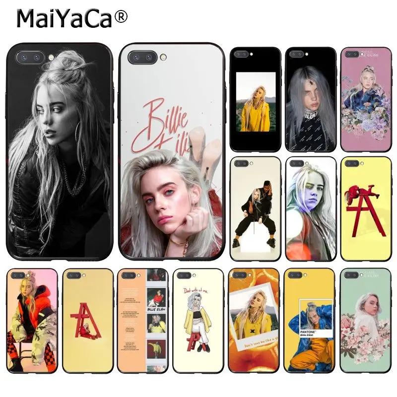 MaiYaCa музыка певица звезда Billie Eilish чехол для телефона для huawei смартфона Honor 8X9 10 20 Lite 7A 5A 7C 10i 20i View20