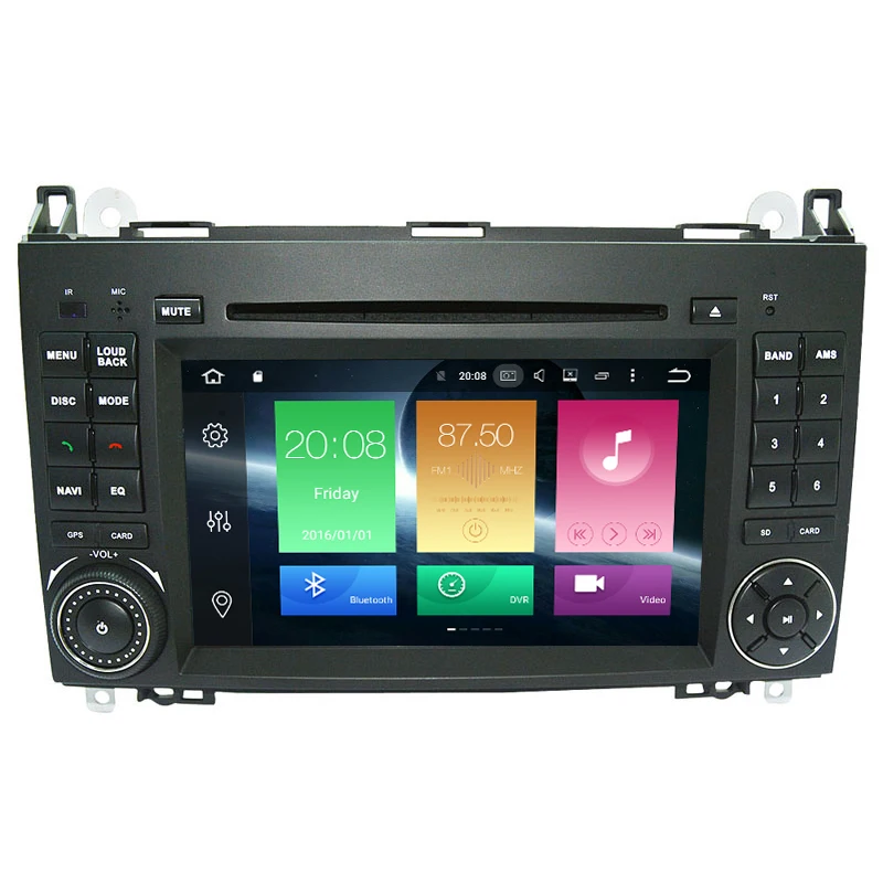 Android 10 0 Восьмиядерный автомобиль 2 din DVD GPS для Mercedes Benz Sprinter W209 W169 B200 B-class W245 B170 RAM 64G