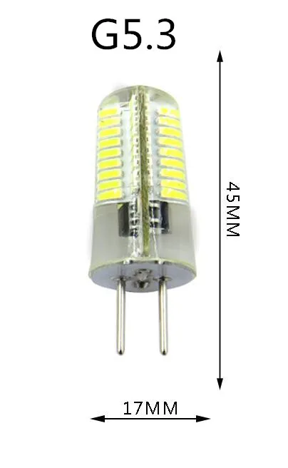 YOU B15 SMD 4014 7W Super bright silicone LED light Dimmable Corn lamp 110/220V 72leds Led bulb | Лампы и освещение