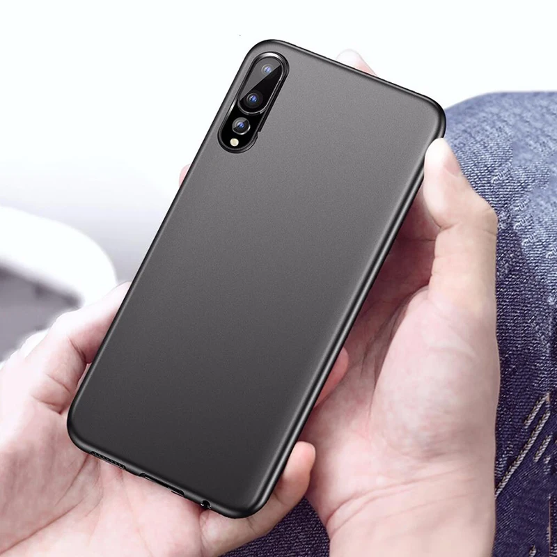 Lainergie для UMIDIGI A5 Pro Чехол простой твердый тонкий матовый мягкий силиконовый задний