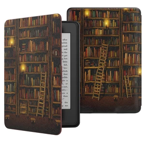 Чехол Moko для Kindle Paperwhite, чехол из искусственной кожи премиум-класса с функцией автоматического пробуждениясна для всех поколений Paperwhite до 2018 года