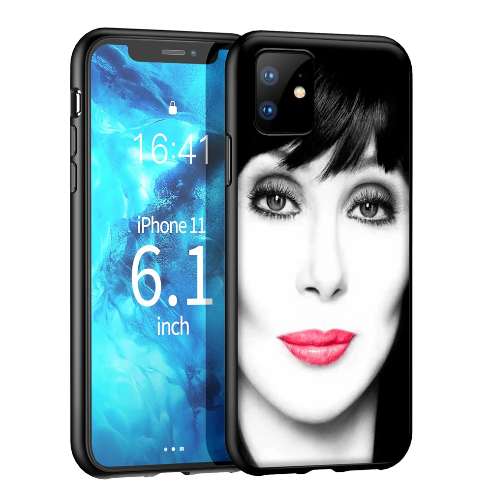 Силиконовый мягкий чехол YIMAOC Cher для iPhone 12 Mini 11 Pro XS Max XR X 8 7 6 6S Plus 5 5S SE|Бамперы| |