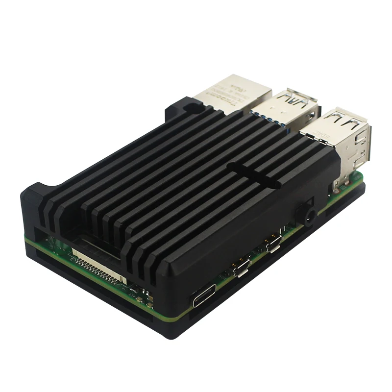 Алюминиевый защитный чехол для Raspberry Pi 4 металлический корпус с пассивным