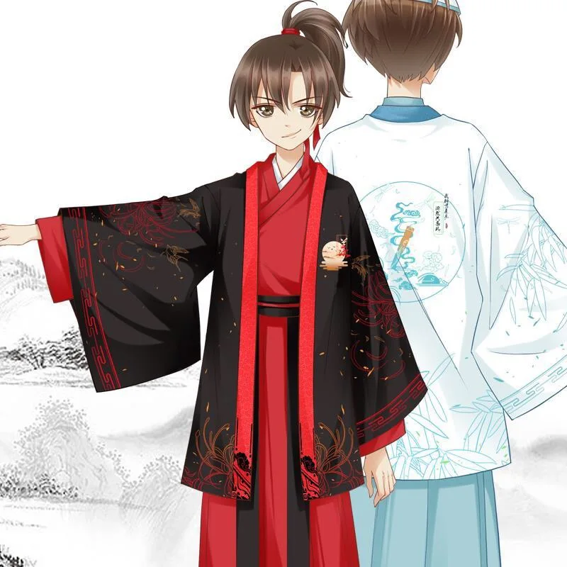 2020 аниме Mo Dao Zu Shi Wei WuXian WangJi BL Повседневный плащ для косплея пальто худи унисекс