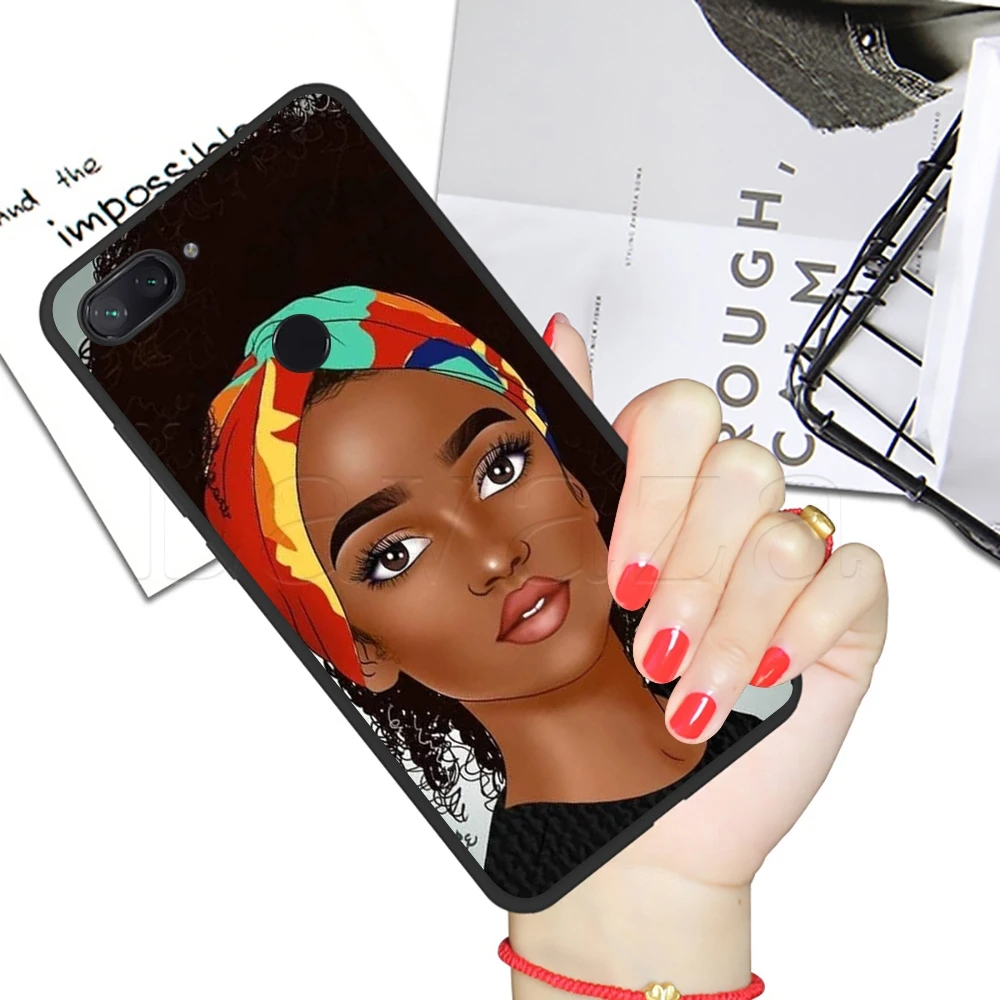 Lavaza art african girl Soft Case for Xiaomi MI MAX 2S 3 6 8 9T CC9E SE A1 A2 A3 F1 Note 10 Pro Lite | Мобильные телефоны и