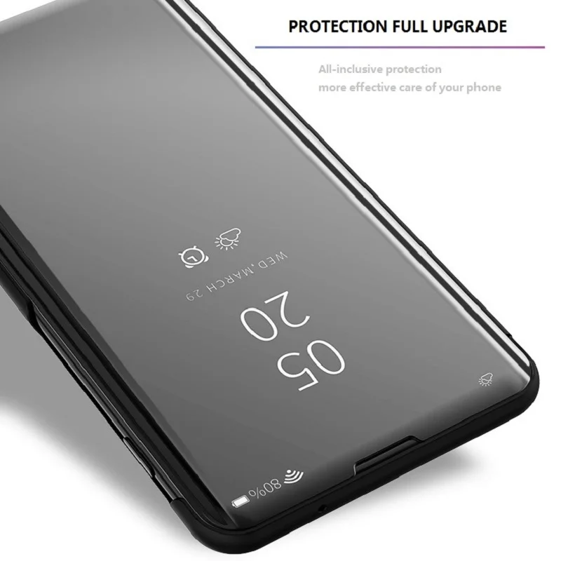 Умный флип-чехол mi ror для Xiao 9 SE 6 Роскошный чехол x 3 2 Max чехол-подставка Note A1 A2 5X 6X