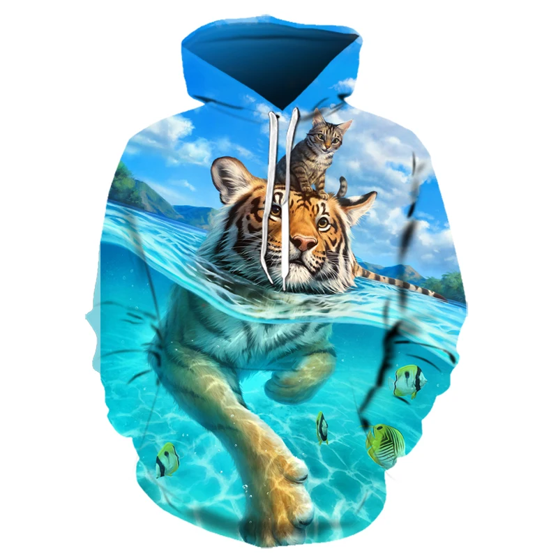 Skull Poker Hoodies Sweatshirts Men Women 3D Pullover Funny Rock Tracksuits Hooded Male Jackets Fashion Casual Outwear Winter | Мужская