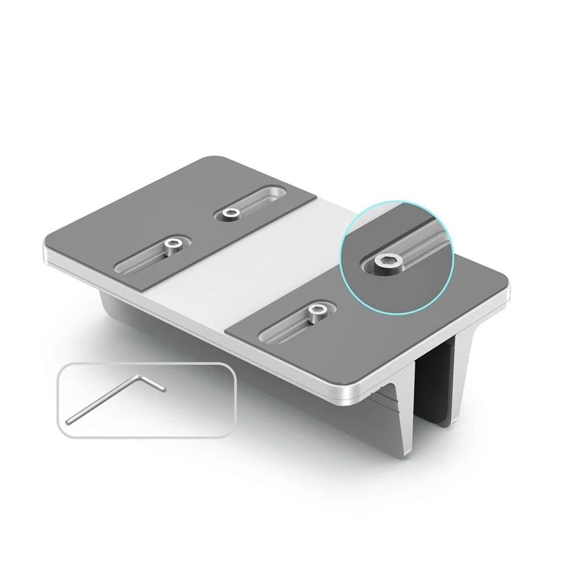 Вертикальный держатель для ноутбука из алюминиевого сплава с регулируемой док