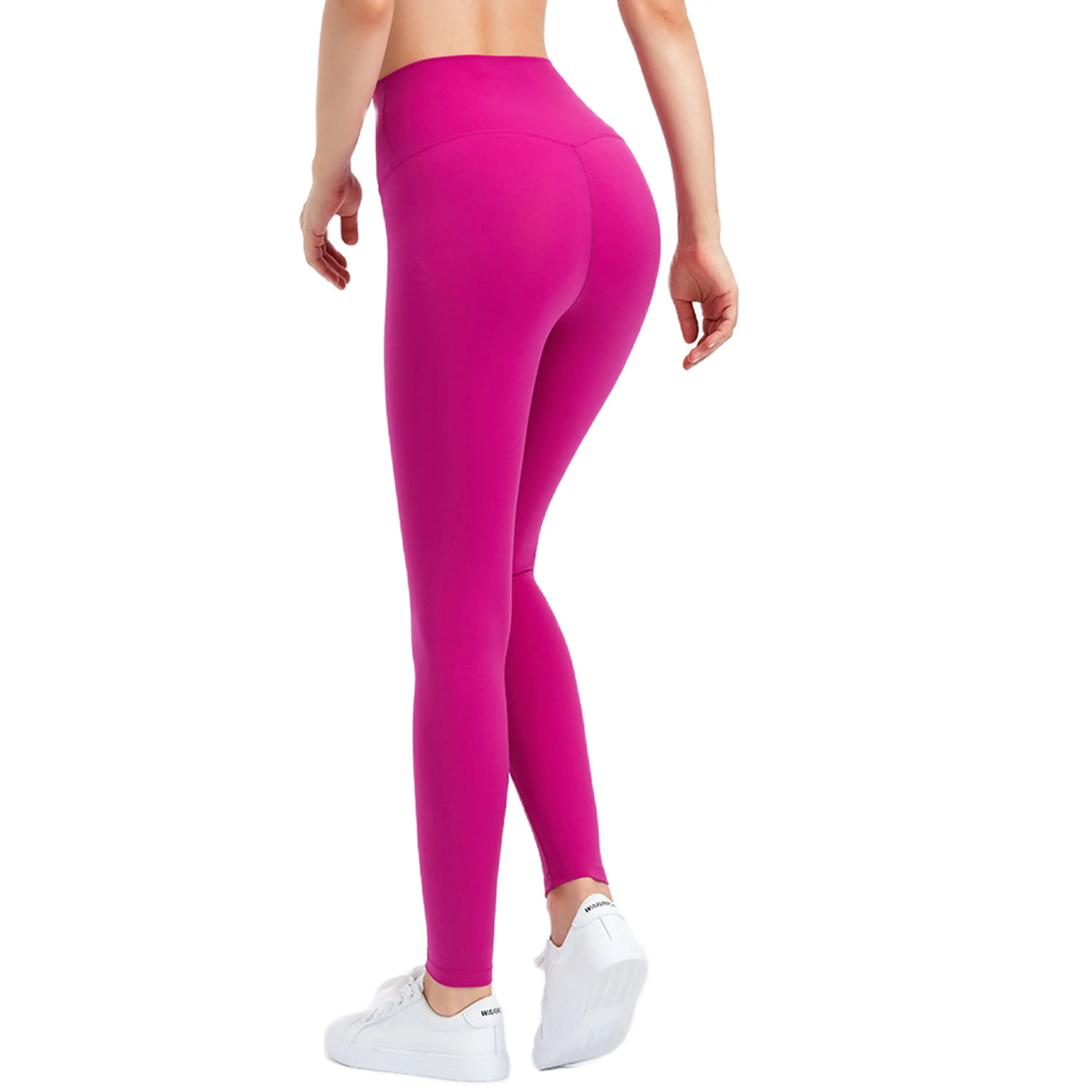 Quality Sport Leggings Women Fintess Tight High Waist Yoga Pant Buttery Soft Gym Clothe 100% Squat Proof Compression Athletic