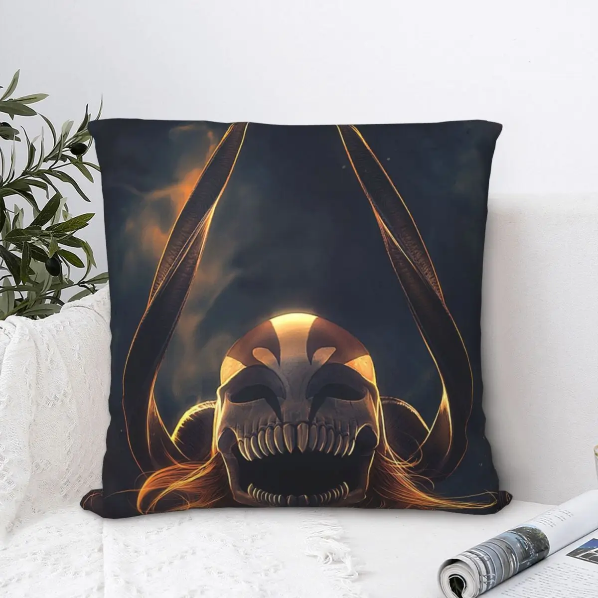 

Incantation Throw Pillow Case Bleach Kurosaki Ichigo Young Comics Plus Cushion Covers For Home Sofa Chair Decorative Backpack