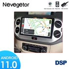 Автомагнитола 2 din, мультимедийный видеоплеер, GPS-навигатор, для Volkswagen Tiguan 1 NF 2006 - 2016