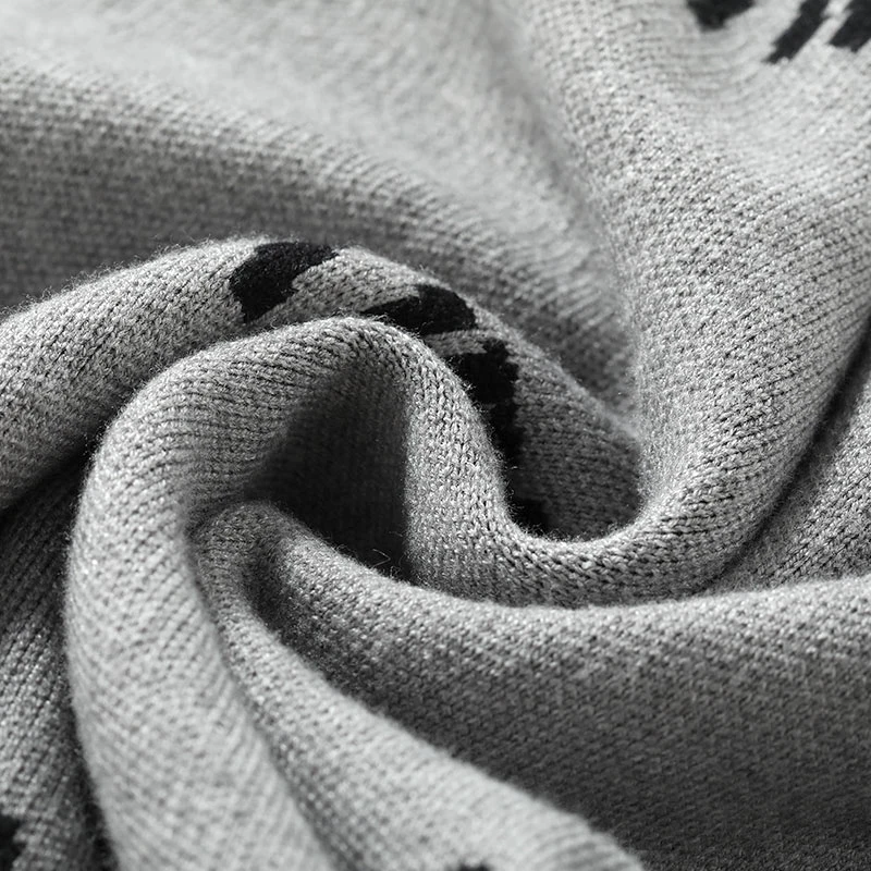 Женский зимний теплый свитер с круглым вырезом женский джемпер толстый