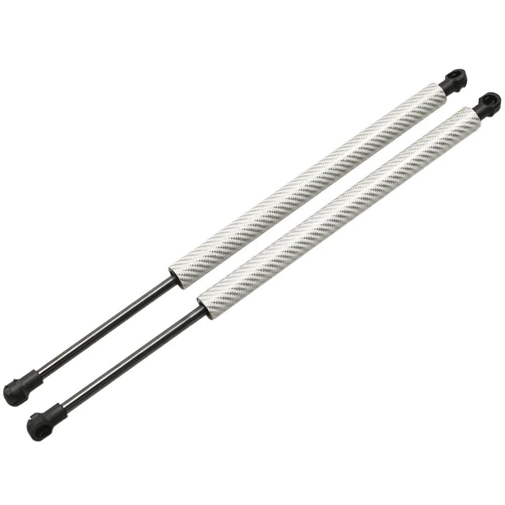 silver carbon fiber Для Nissan Cefiro 2003-2008 передний капот карбоновый газ заряженный газ Распорки пружинный подъемник поддержка демпфер 16,53 дюймов - Цвет: silver carbon fiber