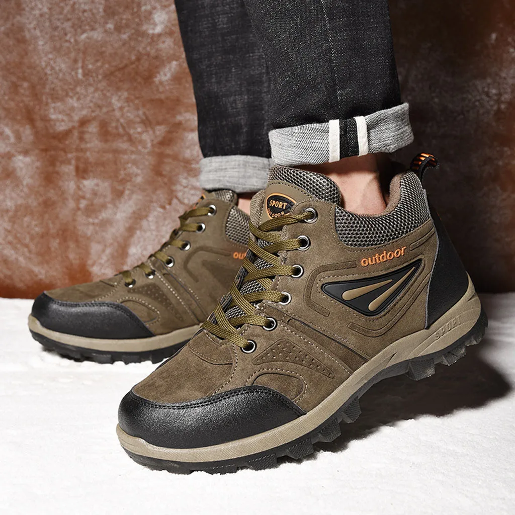 Модные зимние мужские вулканизированные туфли на плоской подошве Тканые дышащие