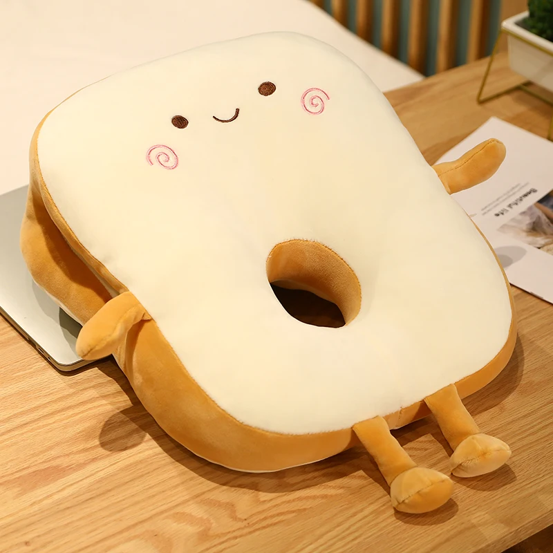 1 шт. 40 см Kawaii сыр хлеб тост плюшевые игрушки милая Подушка для сна еда и медведь
