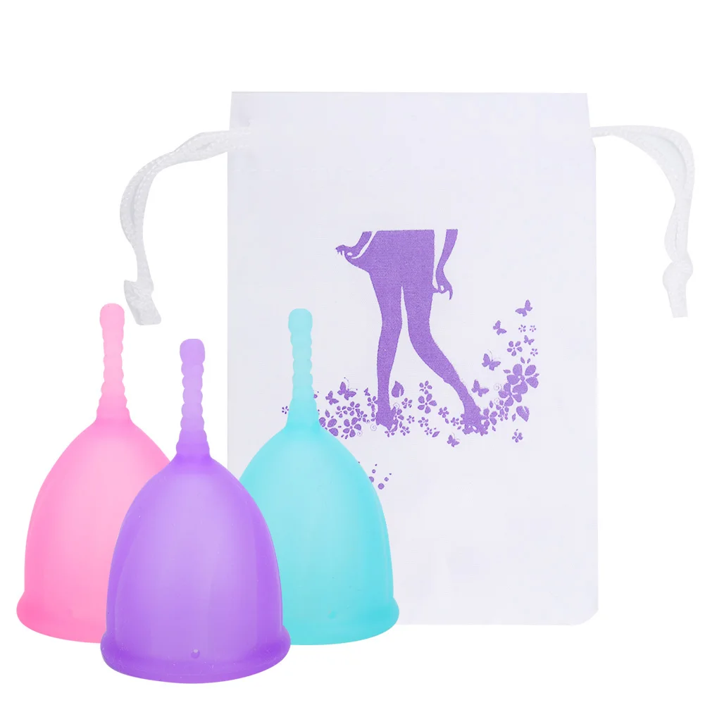 

Silicone Menstrual Cup Reusable Female Lady Hygiene Cup Collector Body Care Tool Private Parts Nursing Daily Necessities Medical