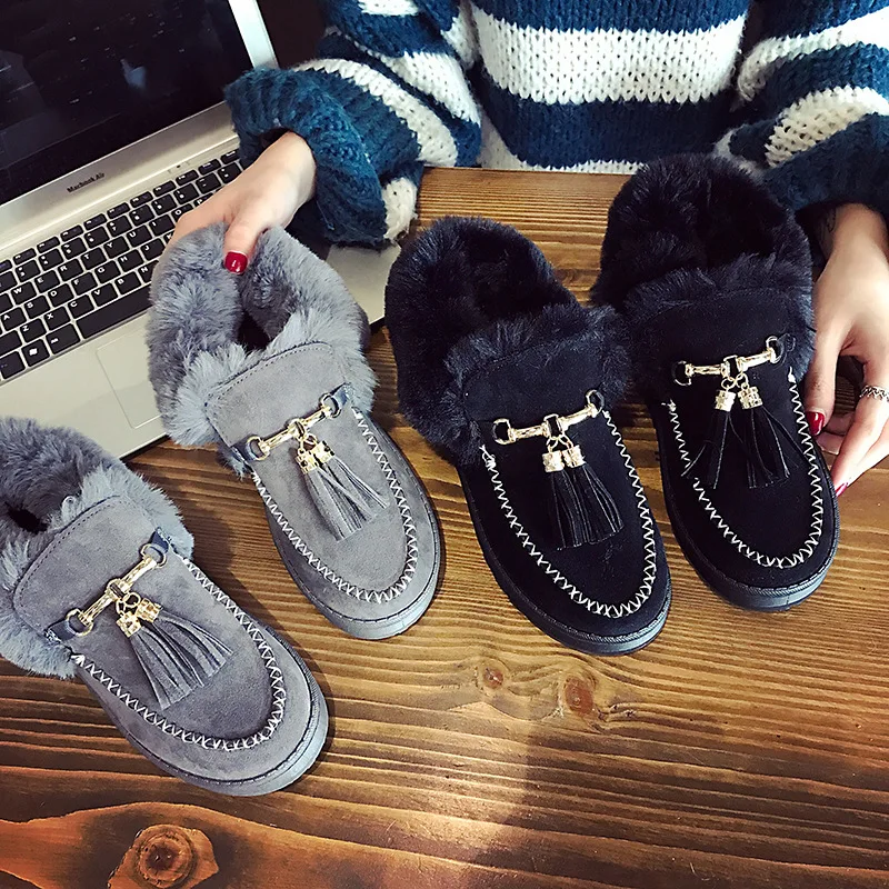 Женские зимние ботинки теплые женские на плоской подошве платформе со шнуровкой