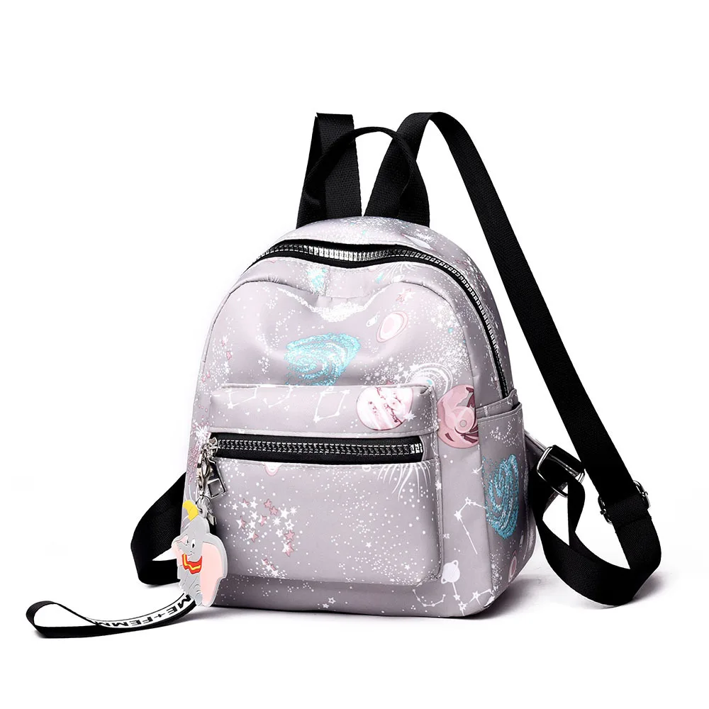 Женский холщовый рюкзак из ткани Оксфорд маленький ранец для женщин модная