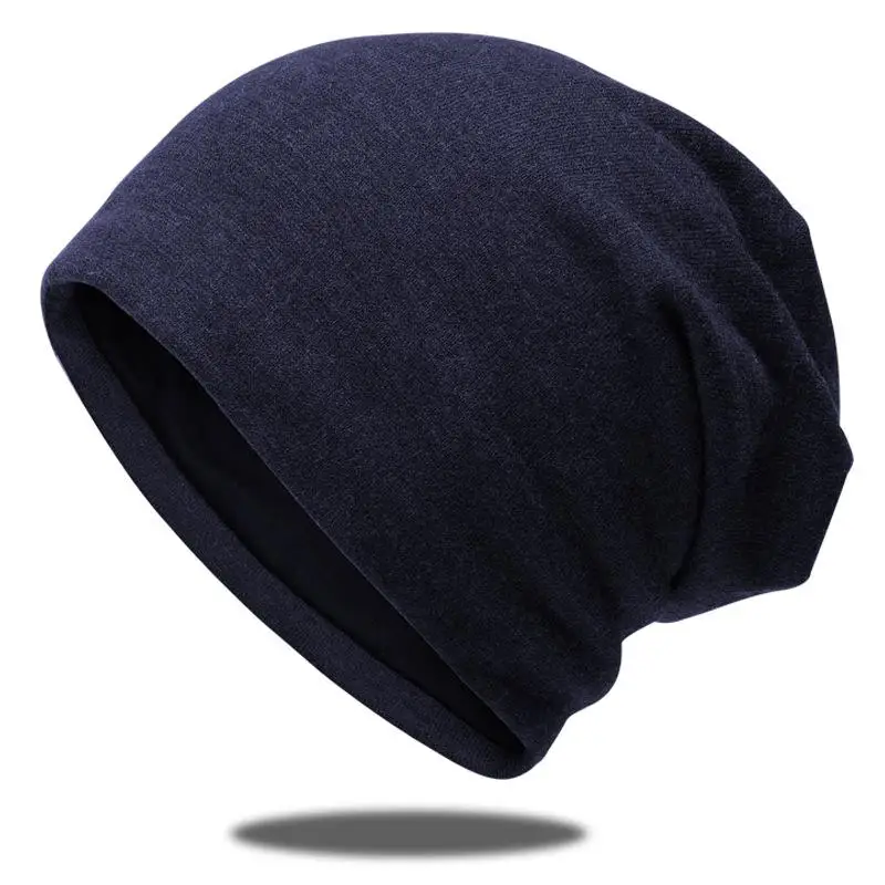 

LDSLYJR однотонная вязаная шапка из 2021 хлопка, теплые шапочки, Шапка-бини, шапка для мужчин и женщин, 07