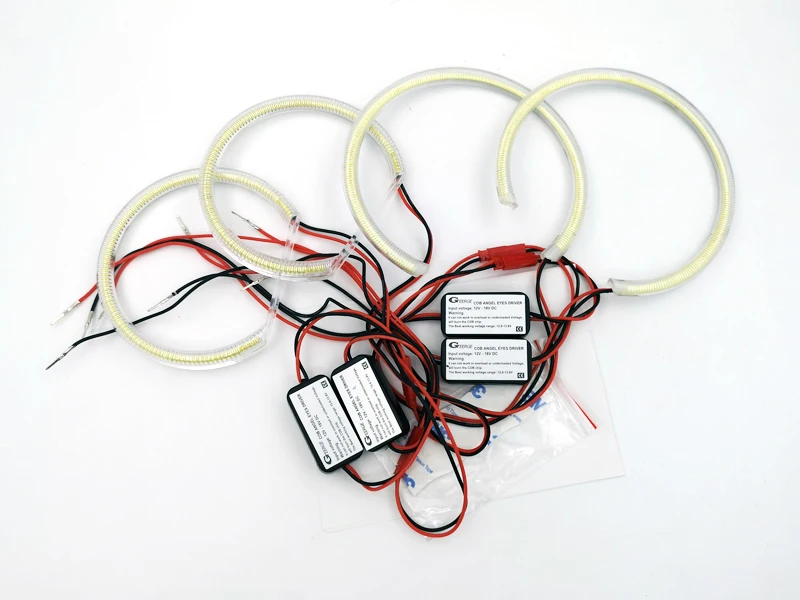 Отличные ультраяркие кольца в виде лампы дневного света для автомобильного