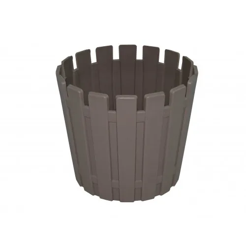 

Круглая Цветочная чашка 27 см, молочный кофе 27578S