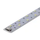 Светодиодный светильник полосы PCB USB шнура Портативный гибкий белый 6000K Фотография Студия фото рамка светильник Инж