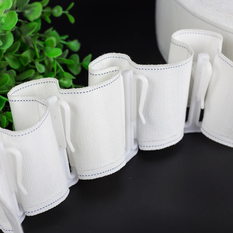 Крючки в форме стерео для занавесок пластиковые аксессуары с белым крючком | Дом