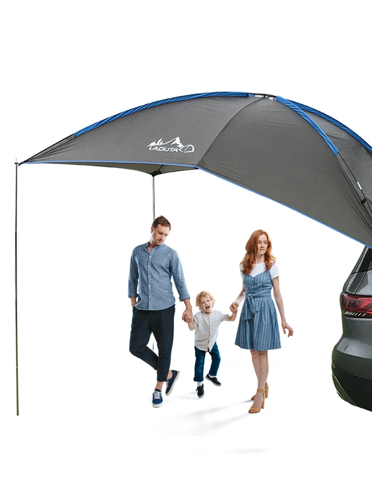 

Auto Camping Tent Durable Waterproof Tear Resistant Car Rooftop Side Awning Anti-UV Tents For Family Outdoor Beach Travel