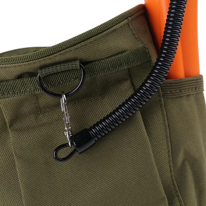 

Metal Detector Digger Supply Treasure Waist Luck Bag Pouch Metal Detecting Recovery Finds Bag Pinpointer Shovel
