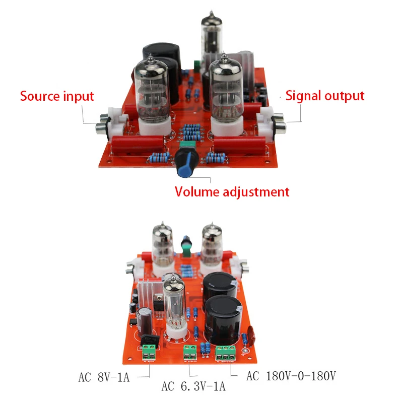 KYYSLB AC8V AC180 230V 6N3 6H3N GE5670 предусилитель трубка Bile выпрямитель HIFI усилитель