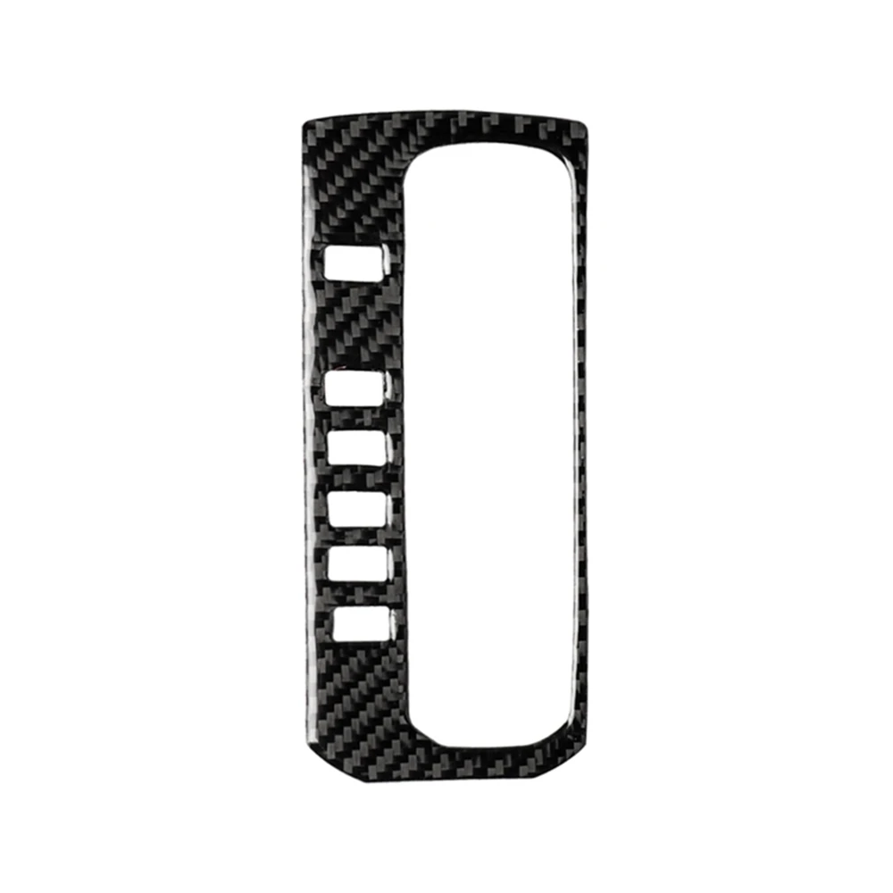 

Carbon Fiber Stickers Car Interior Gear Shift Panel Cover Frame Trim Car Styling Accessories For Honda Civic 2016-2019