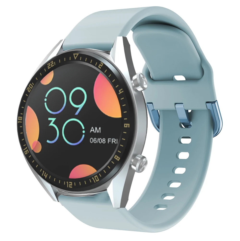 22mm Silicone Watchband Strap for Huawei Watch GT GT2 Honor Magic Smart Wristband Belt Samsung Gear S3 | Наручные часы