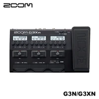 zoom g3xn g3n guitar multi effects processor with expression pedal with 70 built in effects amp modeling looper