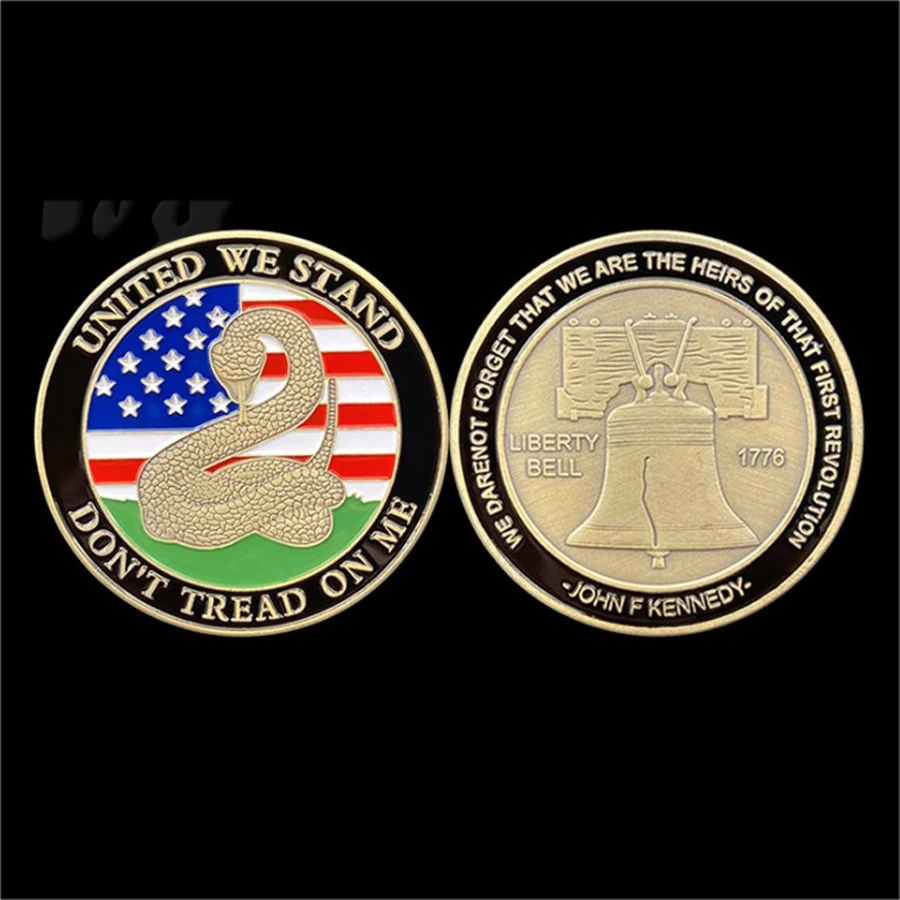 Американской революции Даймондбэкс позолоченные монеты корпуса морской пехоты