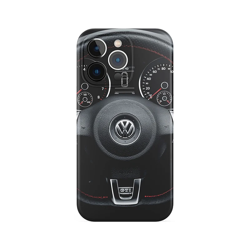 

Luxury V-Volkswagen-GTI Car Phone Case for IPhone 11 12 13 Pro Max XS X 8 7 6s Plus SE XR Soft Silicone Design Shell Cover