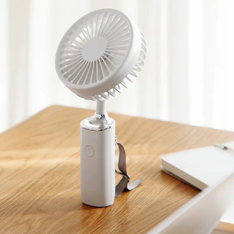 

Handheld USB charging fans convenient easy portable mini fan low noise summer table air cooler