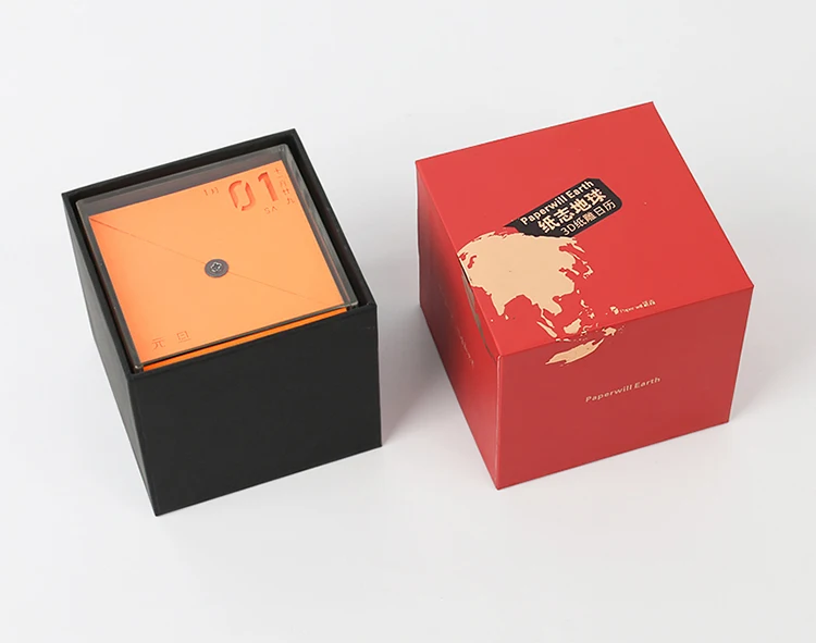 Календарь земли креативный рабочий стол простой 3D трехмерная модель для резьбы